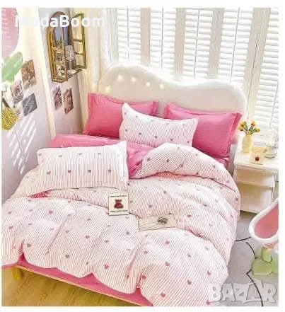 Памучни спални комплекти Различни дизайни , снимка 11 - Спално бельо - 48935511