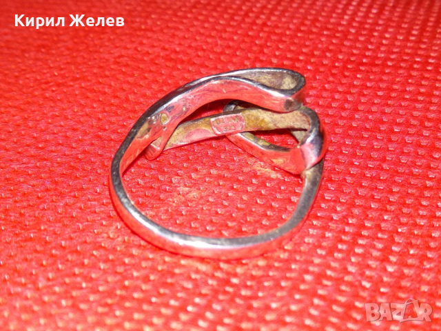 СТИЛЕН АЖУРЕН АРТ СРЕБЪРЕН ПРЪСТЕН СРЕБРО 925 РЪЧНА БИЖУТЕРСКА ИЗРАБОТКА 43181, снимка 15 - Пръстени - 44610425