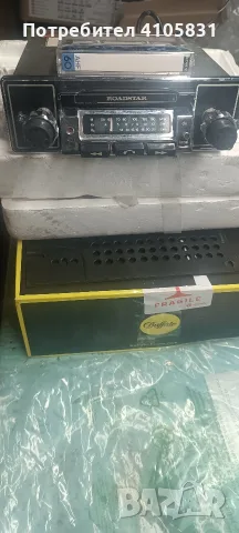 ретро авто радио касетофон ROADSTAR. RADIO REKORDER от соца.сменен тунер работи само на укв/fm88-108, снимка 4 - Радиокасетофони, транзистори - 55973905