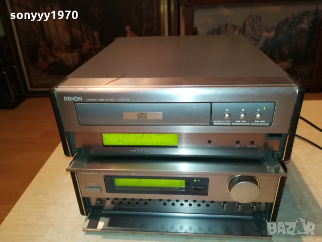 denon receiver+denon cd-made in germany-внос uk 0602222030, снимка 3 - Ресийвъри, усилватели, смесителни пултове - 35695283