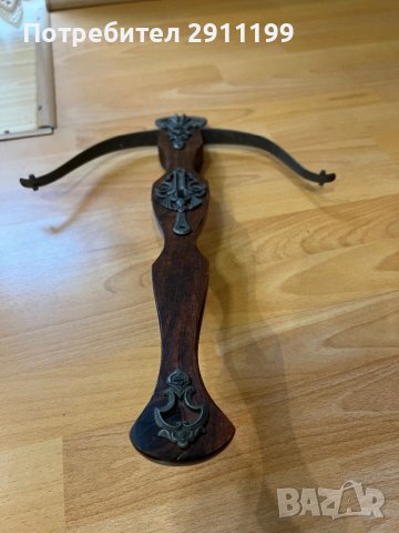 Антикварен арбалет, снимка 5 - Антикварни и старинни предмети - 40887444