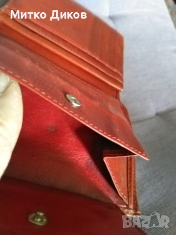 C.Comberti ehtes leder/естествена кожа /портфейл марков  немски размер 125х95мм, снимка 8 - Портфейли, портмонета - 40581022