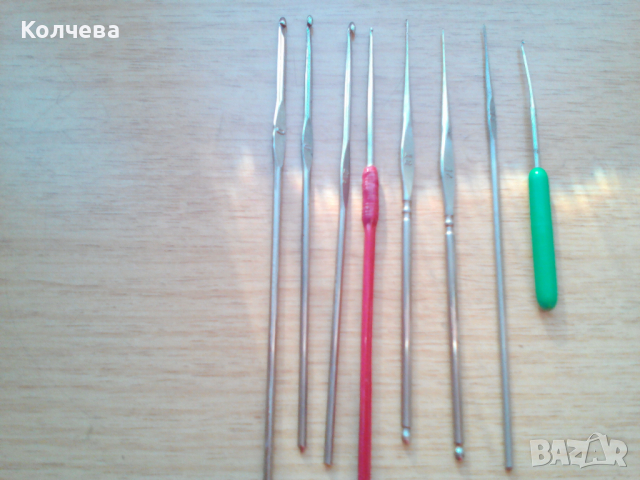 продавам игли за плетене на една кука 