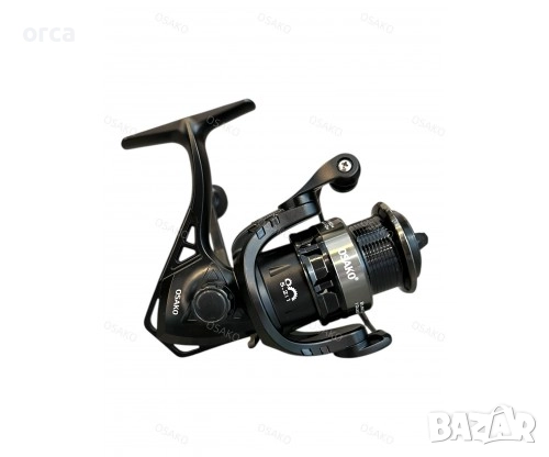 Макара Osako TS 5+1 лагера с две шпули универсална графитна PRO X