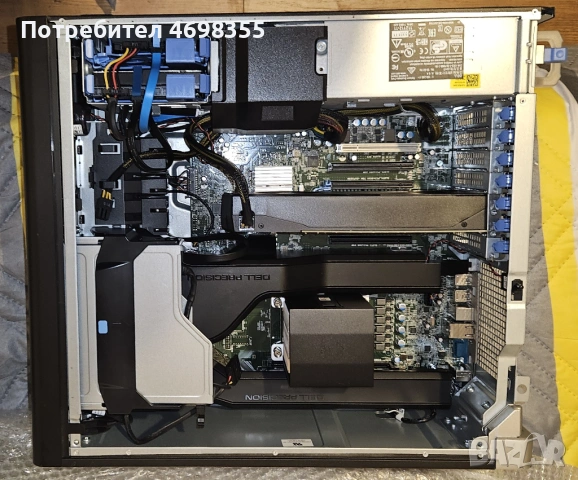Dell Precision Tower 5810, Xeon E5 2697 V4, RAM 64 GB, RTX 1060, снимка 3 - Работни компютри - 53249327