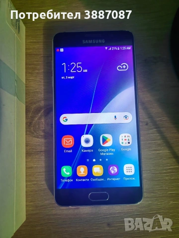 Запазен телефон Samsung Galaxy A5 2016 , снимка 4 - Samsung - 53688506