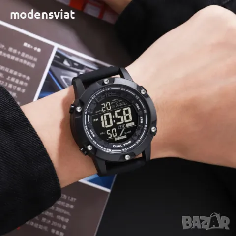 Мъжки водоустойчив часовник 10 бара, снимка 11 - Водоустойчиви - 47512830