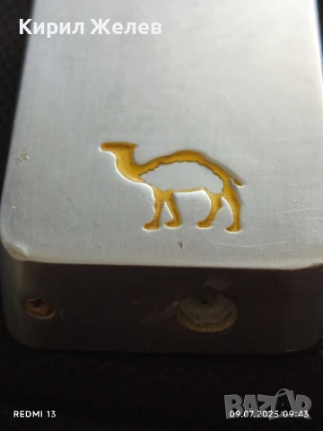 Рядка запалка колекционерска CAMEL 🐫 метална интересен модел 50664, снимка 3 - Запалки - 50958742