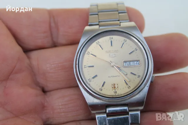 Японски ръчен часовник ''Seiko 5'' автоматичен, снимка 2 - Мъжки - 47719080