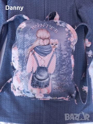 Комплект рокля с раничка 116 см, снимка 8 - Детски рокли и поли - 42700809