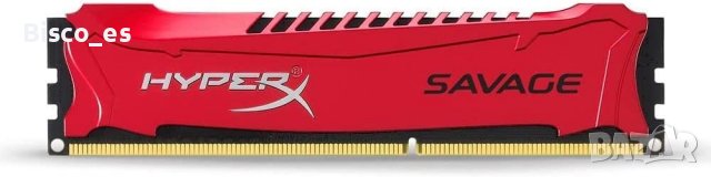 Kingston HyperX Savage 4GB DDR3 1600MHz HX316C9SR/2x4gb, снимка 1 - RAM памет - 39340042