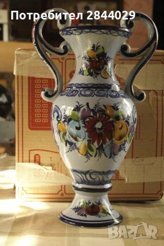продавам стара керамична ваза, снимка 3 - Антикварни и старинни предмети - 42503372