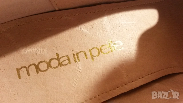 Обувки moda in pelle 40 номер с пискюл, снимка 7 - Дамски обувки на ток - 53529556
