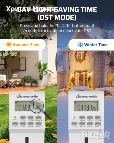 Седмичен програматор за контакт дигитален таймер 24/7 с 20 настройки за лампи и уреди, снимка 2 - Друга електроника - 51363332