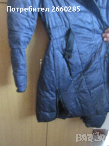 ДАМСКА ШУШЛЯКОВА ШУБА С ЦИП И КОПЧЕТА - 36 мярка, снимка 3 - Палта, манта - 51785045