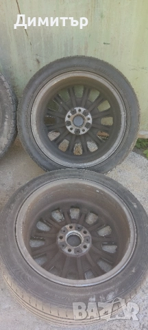  Джанти с гуми за Бмв 18 5х120 , снимка 4 - Гуми и джанти - 51543991