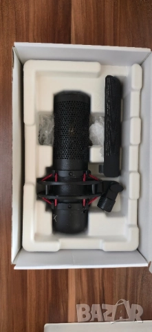Комплект: HyperX - ProCast + кабел + Razer audio Mixer + стойка, снимка 2 - Микрофони - 51796564