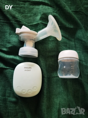 Електрическа Помпа за кърма Philips Avent Essential с гаранция + подарък Шише Philips Avent Natural, снимка 2 - Помпи за кърма - 52646319