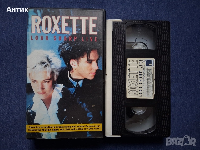 Видеокасета VHS Роксет Марая Кери Мадона, снимка 3 - Други жанрове - 52558985