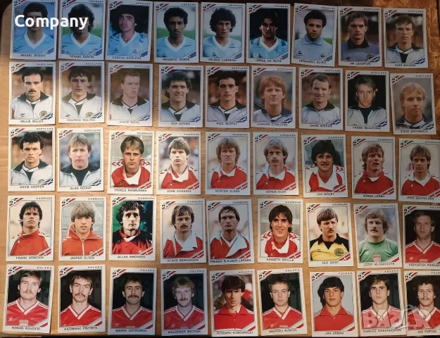 Лот 518 стикера Mexico 1986 Spain 1982 Panini Панини, снимка 8 - Колекции - 55964981