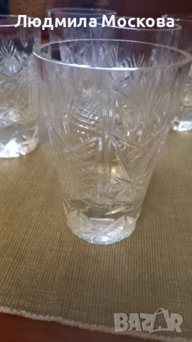 Намаление.Продавам кристални чашки за ракия, снимка 2 - Чаши - 44151098
