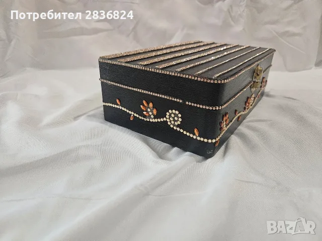 Бутикова кутия за бижута, снимка 5 - Декорация за дома - 55878816