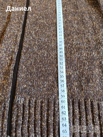 Плетена жилетка с цип Tom Taylor , снимка 6 - Пуловери - 53697890