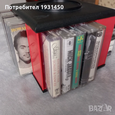 Стойка за касети/ касетник с 22 аудио касети, снимка 5 - Аудио касети - 53185043