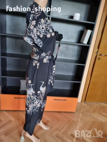 Дамски гащеризон тип кимоно Zara, размер М, снимка 5 - Гащеризони - 50392670