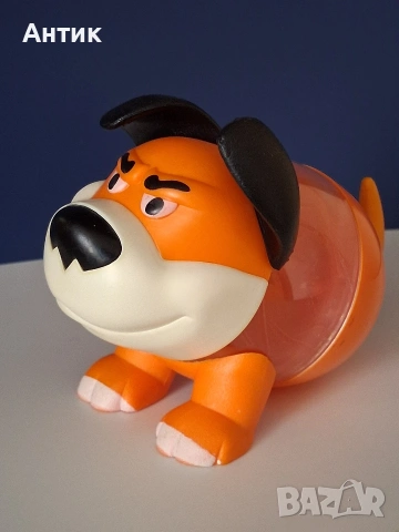 Две Редки Фигурки Куче и Пате Контейнер Касичка от Мини Шоколадови Яйца Kinder , снимка 8 - Колекции - 53591780