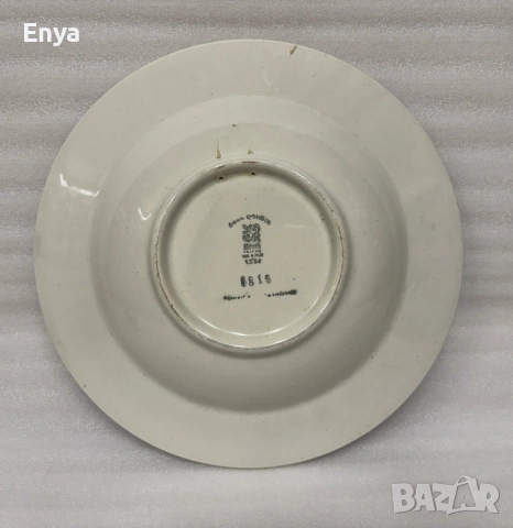 Винтидж декоративна чиния за стена от Wloclawek - Полша, снимка 3 - Декорация за дома - 53683764