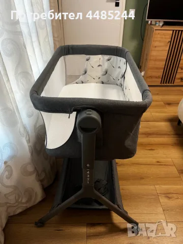 Бебешка кошара Lionelo Leonie Plus 3 в 1 – Grey Stone, снимка 5 - Кошарки - 55985396