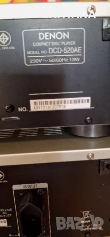 сет DENON 520 AE, снимка 9 - Ресийвъри, усилватели, смесителни пултове - 51055197