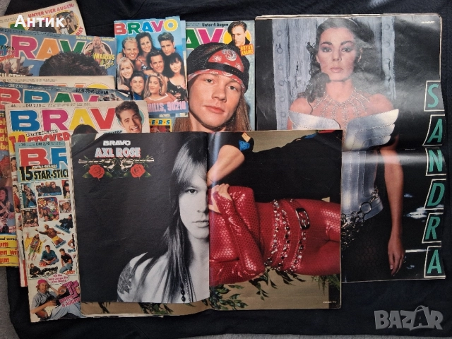 Голяма Колекция Стари Немски Списания BRAVO / POPCORN / 175 Броя / 1990 - 1994 год., снимка 15 - Списания и комикси - 52263367