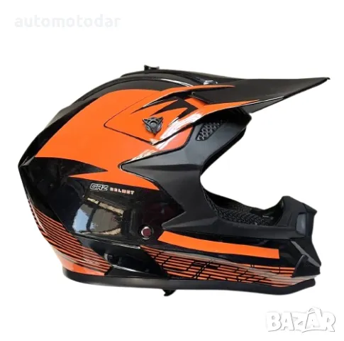 Каска за крос и атв ORZ, снимка 2 - Аксесоари и консумативи - 35480368