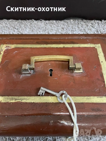 Много стара и масивна каса, снимка 4 - Антикварни и старинни предмети - 53285042
