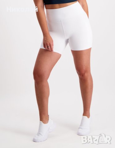 Aimin white biker shorts, снимка 7 - Клинове - 44500406