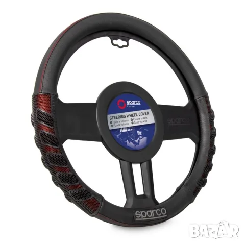 Калъф за волан Sparco червен