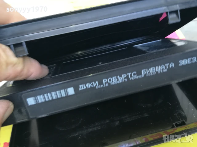 ДИКИ РОБЪРТС БИВШАТА ЗВЕЗДА-ORIGINAL VHS VIDEO TAPE 2905251305LBCHERY, снимка 9 - Други жанрове - 50470104