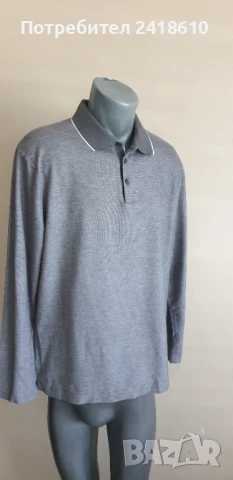 Hugo Boss Pique Cotton Regular Fit Mens Size XL - 2XL ОРИГИНАЛ Мъжка блуза!, снимка 2 - Блузи - 50820811