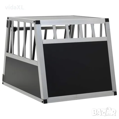 vidaXL Кучешка клетка с една врата, 54x69x50 см, снимка 4 - За кучета - 56146191