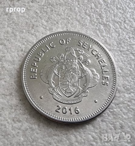 Монети. Сейшели . Сейшелски острови . 1 и 5 рупии. 2016 година. Нова серия ., снимка 5 - Нумизматика и бонистика - 38653118