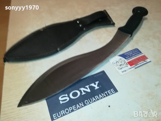 МАЧЕТЕ-45СМ-КУКРИ С КАНИЯ 0809231110, снимка 10 - Ножове - 42119739