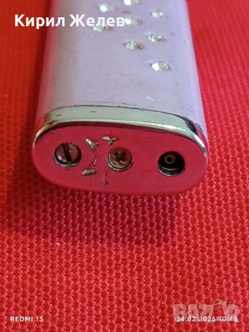 Метална запалка EVA работи иска зареждане за КОЛЕКЦИЯ ДЕКОРАЦИЯ 40345, снимка 5 - Колекции - 53602524