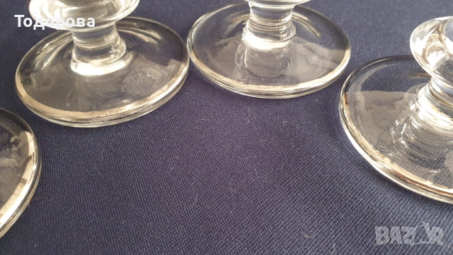 Кристални чаши за шампанско Murano Medici - 4 броя, снимка 5 - Сервизи - 53660134