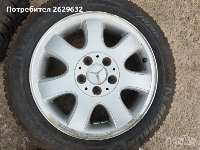 Джанти 16 за Мерцедес, снимка 4 - Гуми и джанти - 56169363