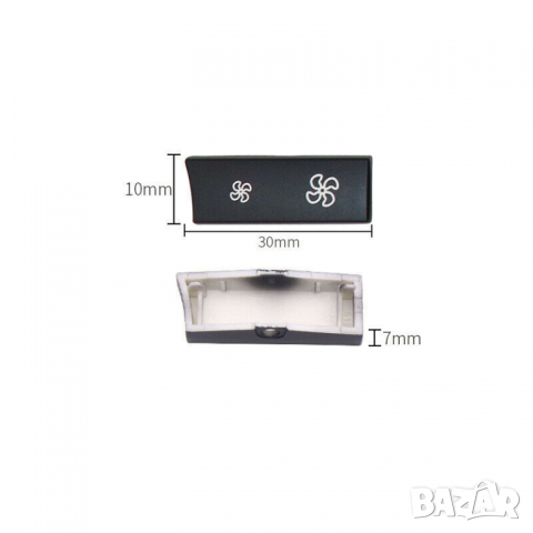 комплект копчета бутони за климатик климатроник BMW 5 SERIES F10 F11, снимка 3 - Аксесоари и консумативи - 36181004