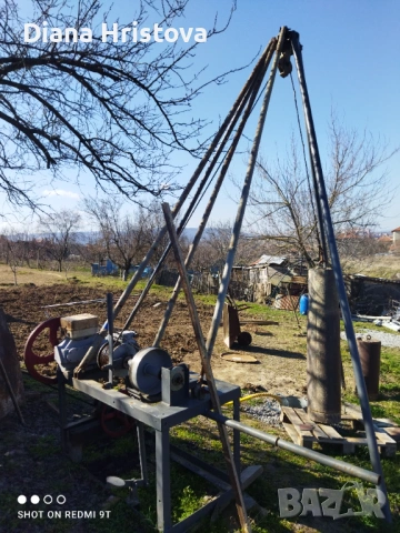 Продавам машина за копаене на кладенец, снимка 5 - Други инструменти - 53780384