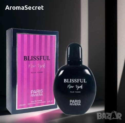 Дамски парфюм PARIS RIVIERA BLISSFULL EDT 100ml, снимка 3 - Дамски парфюми - 52014127