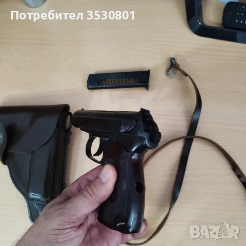Пистолет Макаров кал.9*18 мм-ДЕАКТИВИРАН/ОБЕЗОПАСЕН , снимка 6 - Бойно оръжие - 56041230